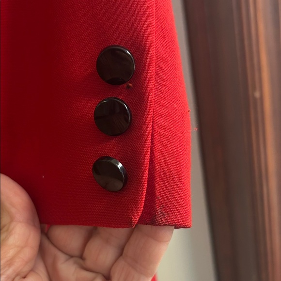 Vintage Pendleton Bold Red Double-Breasted Blazer - Picture 7 of 8